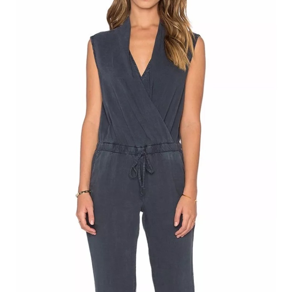 cloth & stone jumpsuit Anthropologie NWOT w/defect - Picture 3 of 8